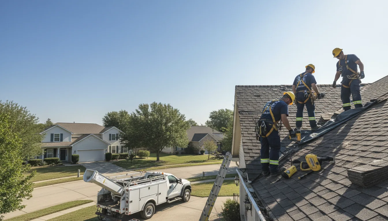 Emergency Roof Repair in La Vista, NE near me